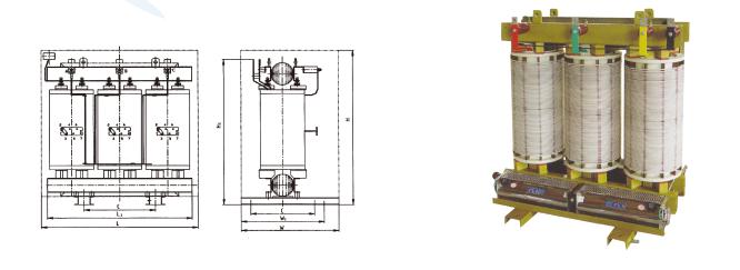 H Grade Non-encapsulated Insulation Dry Type Transformer (SG) H Grade Non-encapsulated Insulation Dry Type Transformer (SG)